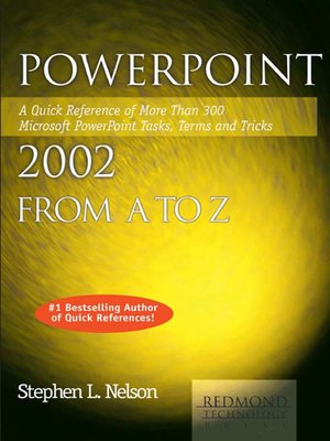 cover image of PowerPoint 2002 from A to Z